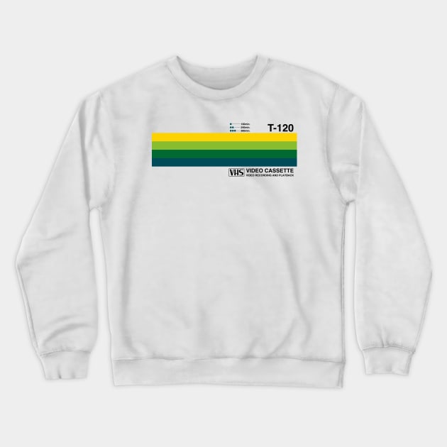 Sunrise Video Cassette Crewneck Sweatshirt by kaeru